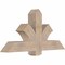 Ekena Millwork Redmond Smooth Timber Gable Bracket, Douglas Fir, 48"W x 24"H x 5 1/2"D x 5 1/2"F, 12/12 Pitch GBW048X24X0606RED00SDF - alternate 2